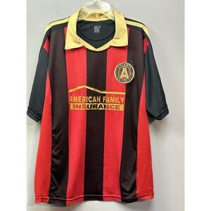 Atlanta United FC Jersey Mens Large Striped‎